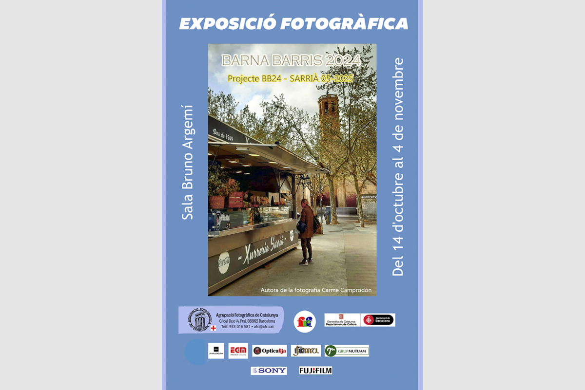 Exposició fotogràfica temporal “Barna Barris 2024 (BB24)” / Col·lectiva