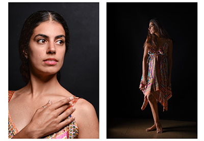Sesión fotográfica en estudio