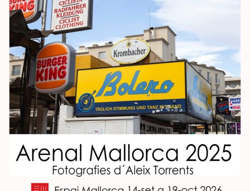Exposició fotogràfica externa Arenal Mallorca 2025. Aleix Torrents